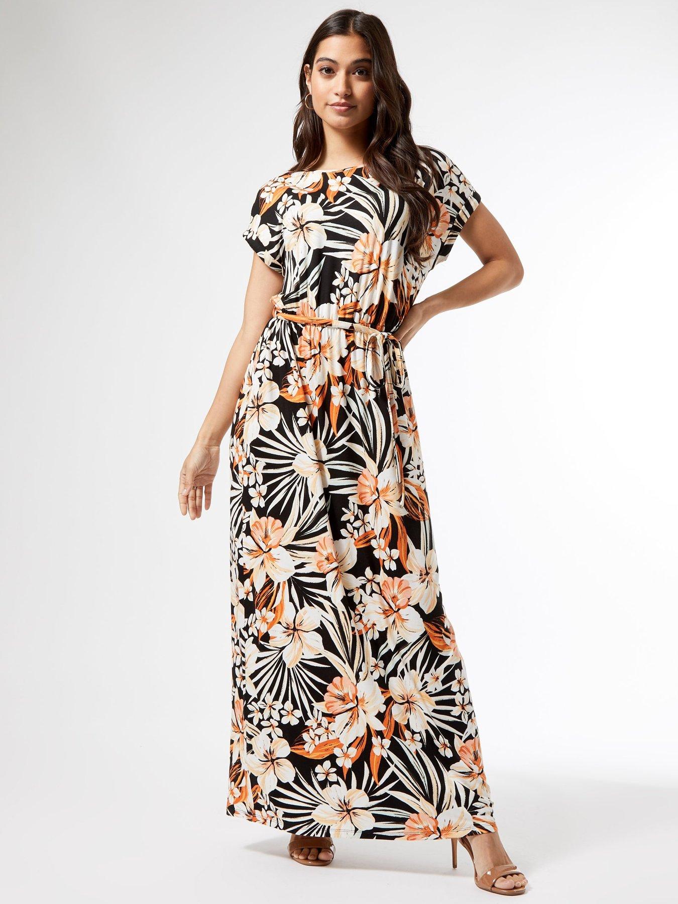 petite jersey maxi dress