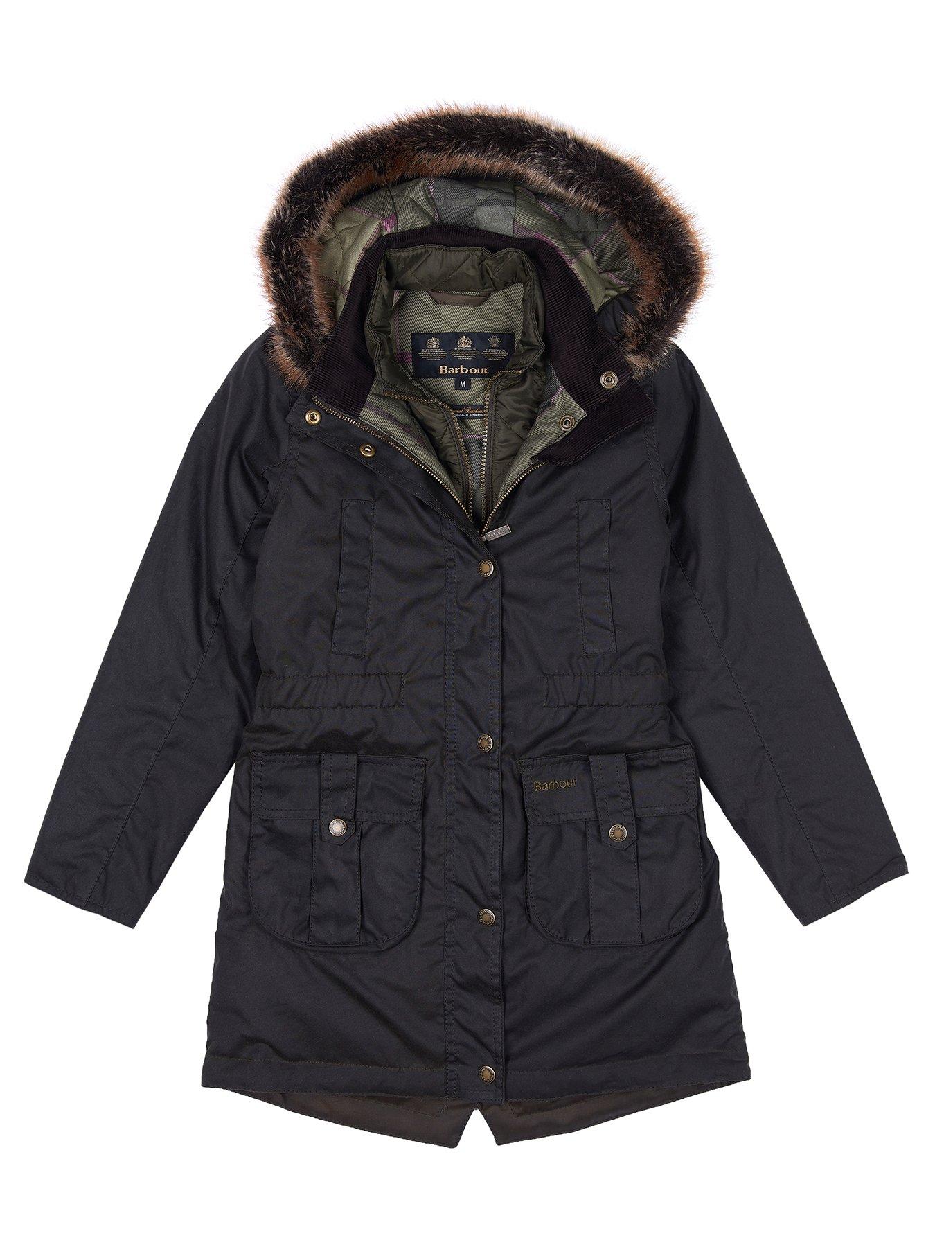 girls hooded coat