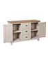  image of k-interiors-fontana-ready-assembled-solid-woodnbsplarge-sideboard