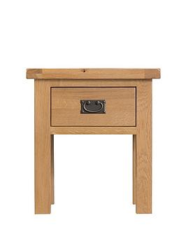 K-Interiors Alana Ready Assembled Solid Wood Lamp Table