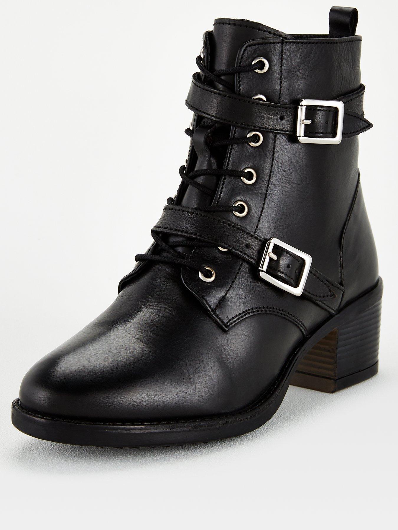 dune paxtone black boots