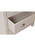  image of k-interiors-fontana-ready-assembled-solid-wood-2nbsp-3-drawer-chest