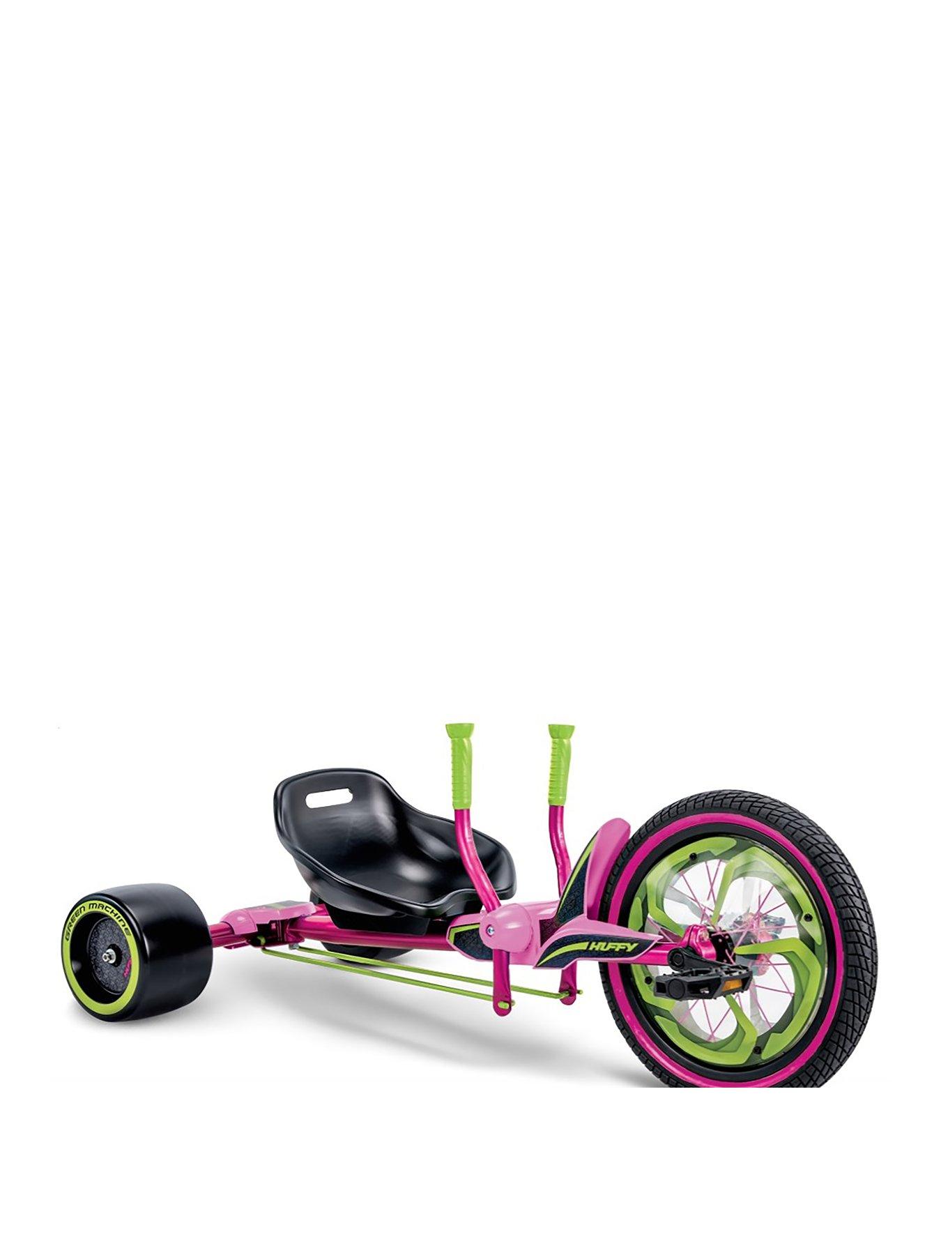 huffy green machine pink 16 inch
