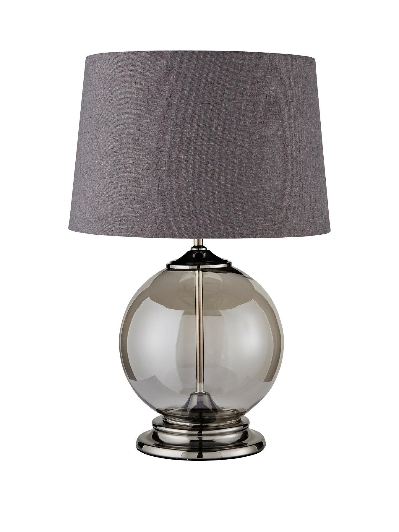 Perry Glass Ball Table Lamp Very Co Uk