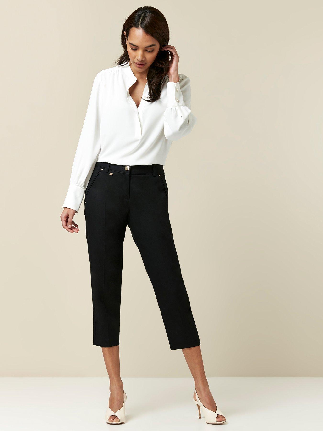 cotton crop trousers uk