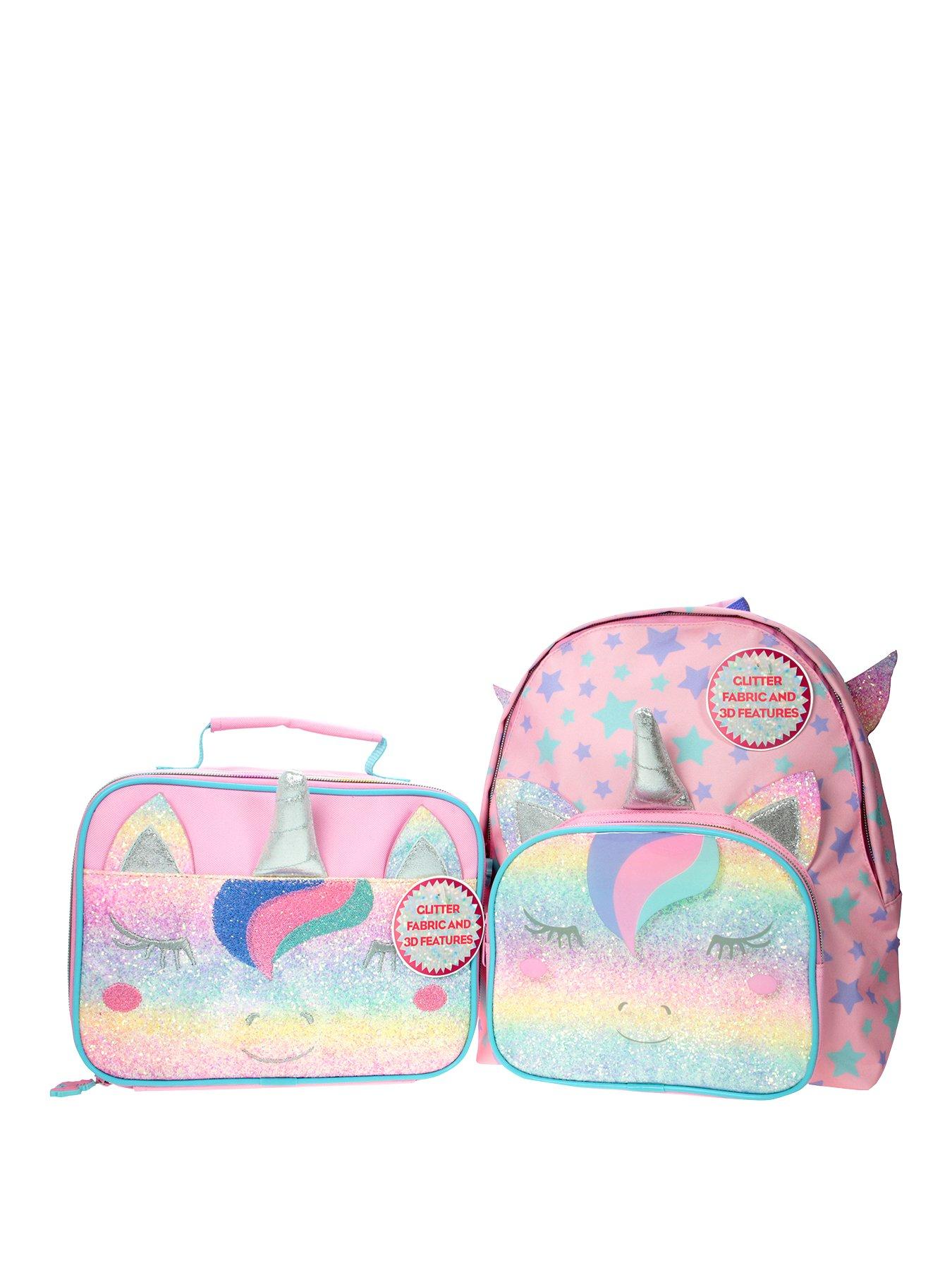 Unicorn Backpack And Lunchbag Very Co Uk