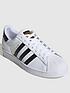  image of adidas-originals-superstar-trainers-whiteblack