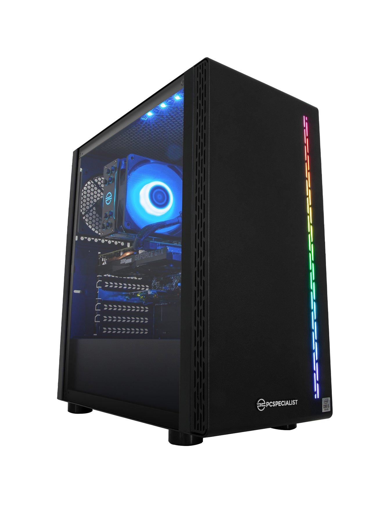 Pc Specialist Cypher Gs Geforce Gtx 1660 Intel Core I5 8gb Ram 256gb Ssd 1tb Hdd Gaming Pc Very Co Uk