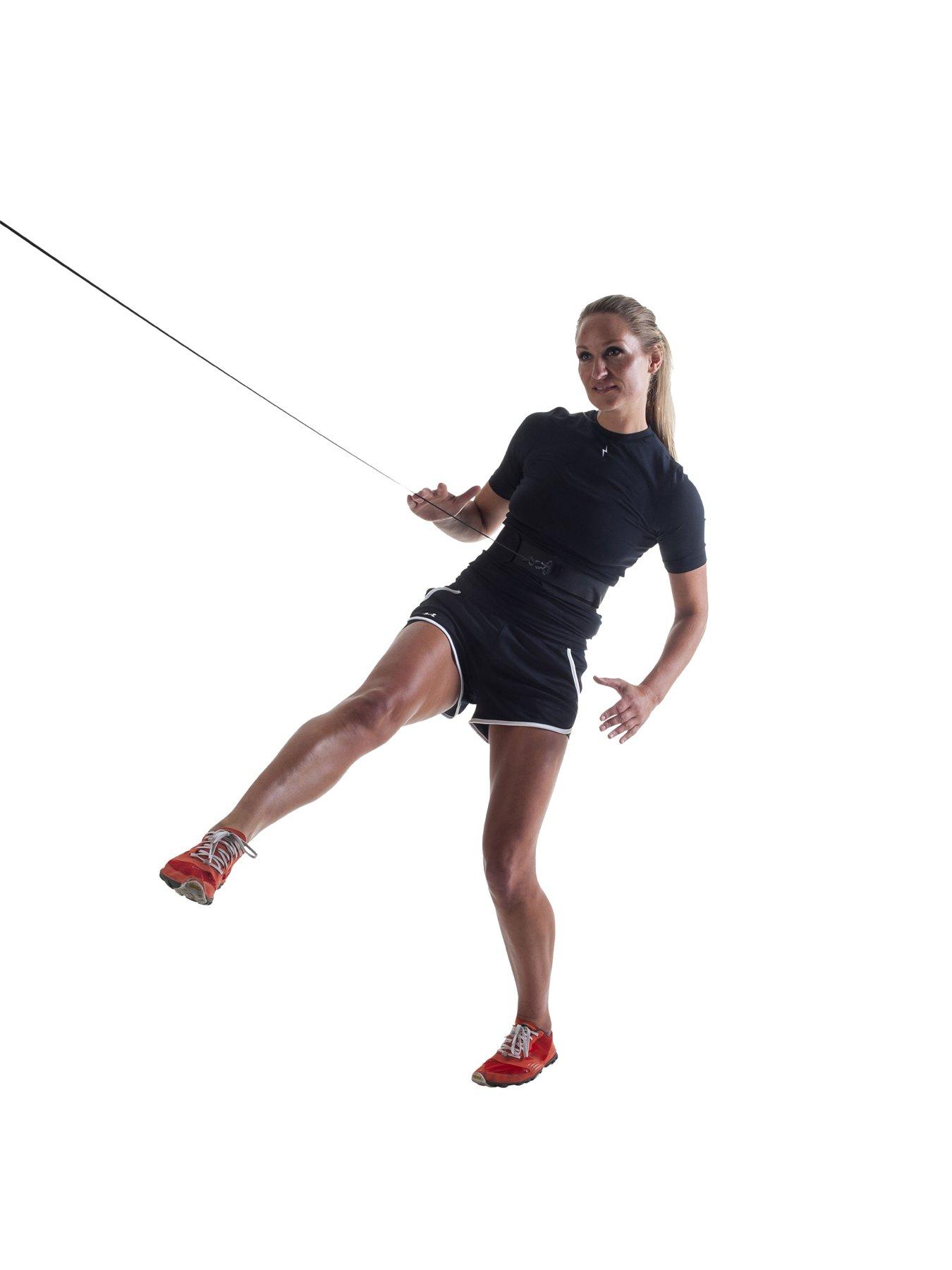 Image 4 of 6 of Pure2Improve Hands-Free Football Training Aid
