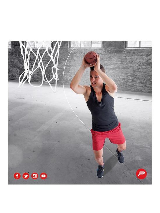 stillFront image of pure2improve-the-fun-hoop-classic-with-basketball-andnbspbackboard-46x30cm--nbsphoop-23cm