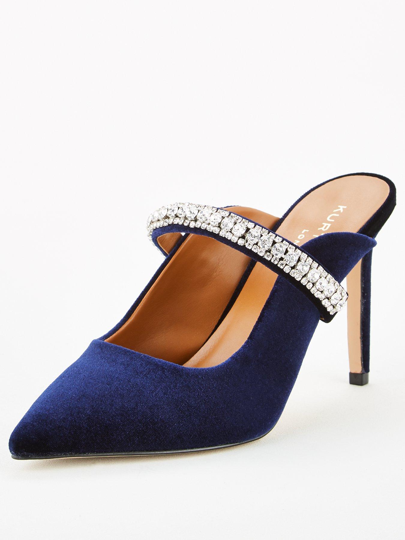 kurt geiger navy heels
