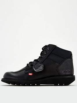 kickers-hi-flex-leather-boot-black