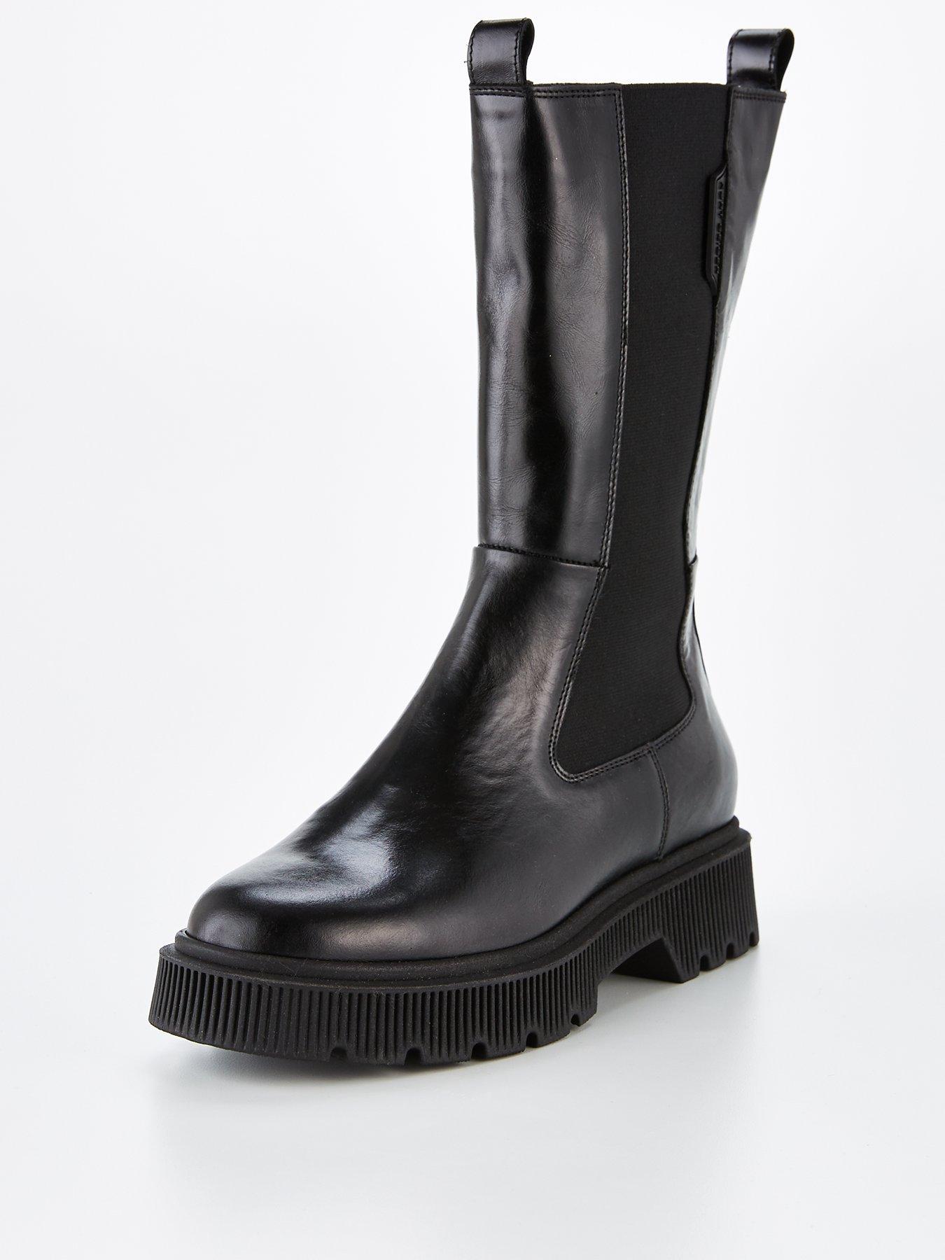 kurt geiger stint front zip boot