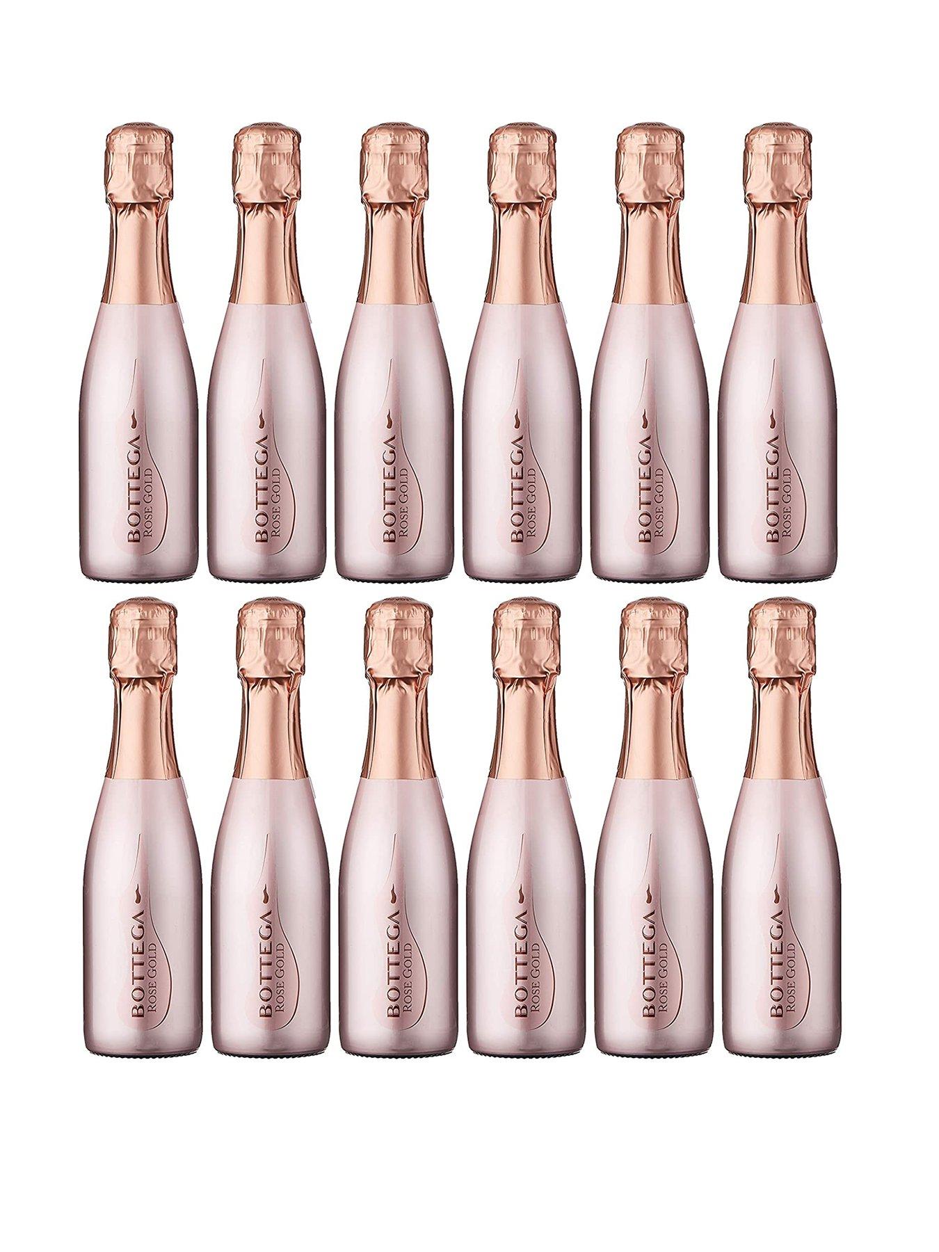 Bottega Gold Rose Prosecco - 12 x 200ml Bottles