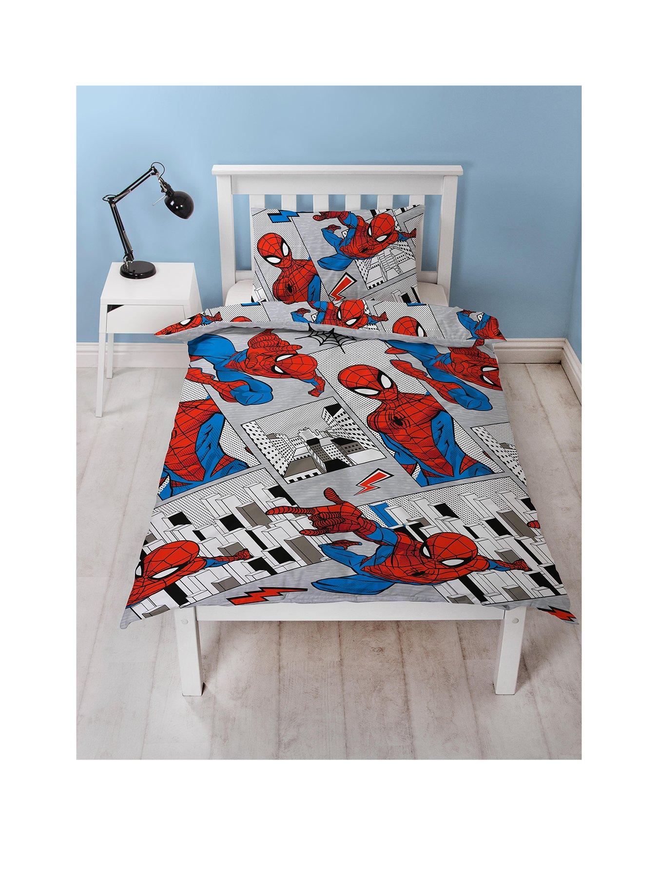 spiderman cot bed set