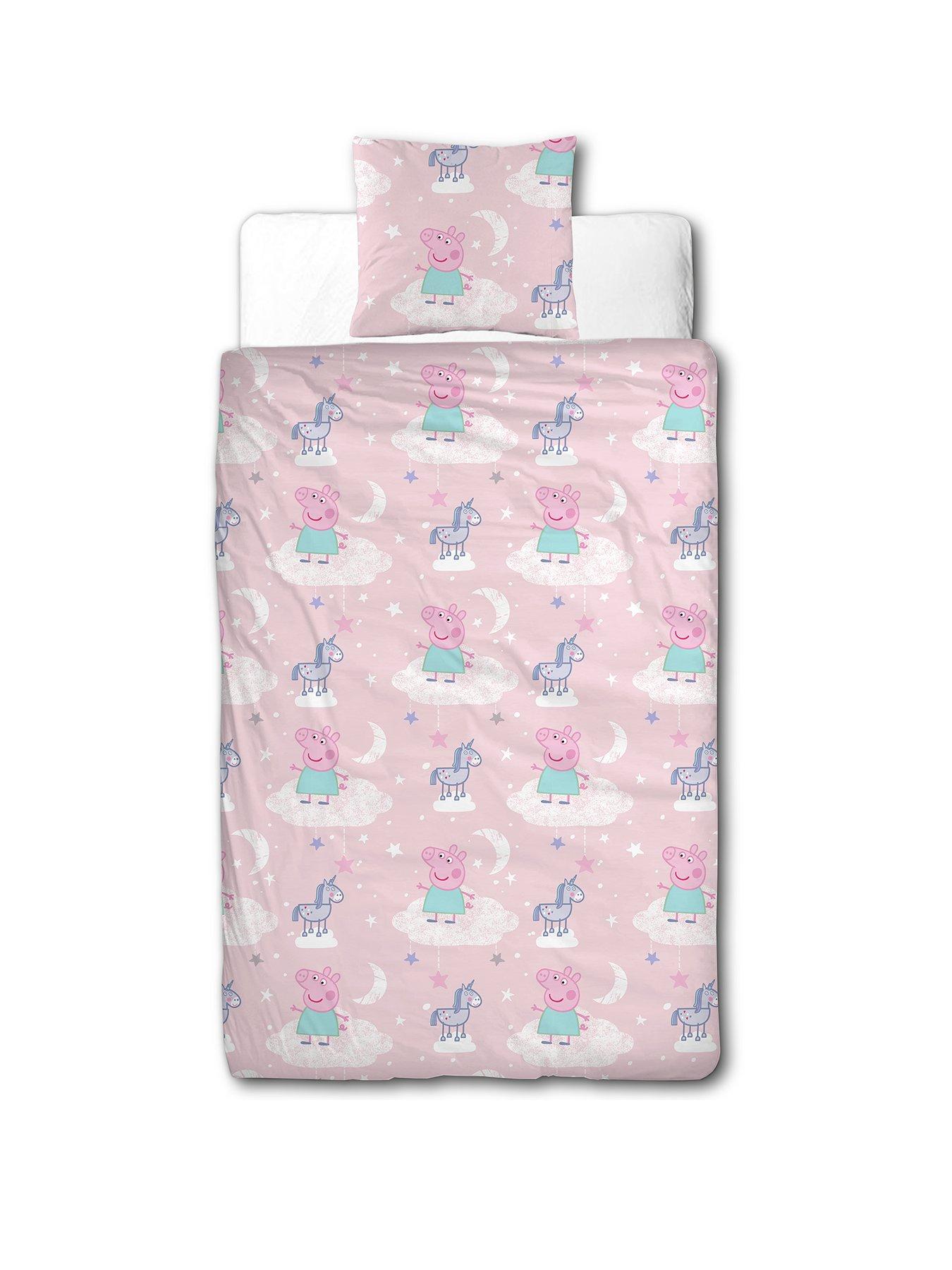 peppa pig cot bedding