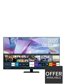 Samsung QE55Q700T 2020 55 inch Q700T QLED 8K HDR 1000 Smart TV | 0