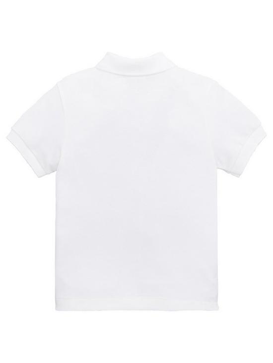 back image of lacoste-boys-classic-short-sleeve-pique-polo-shirt-white