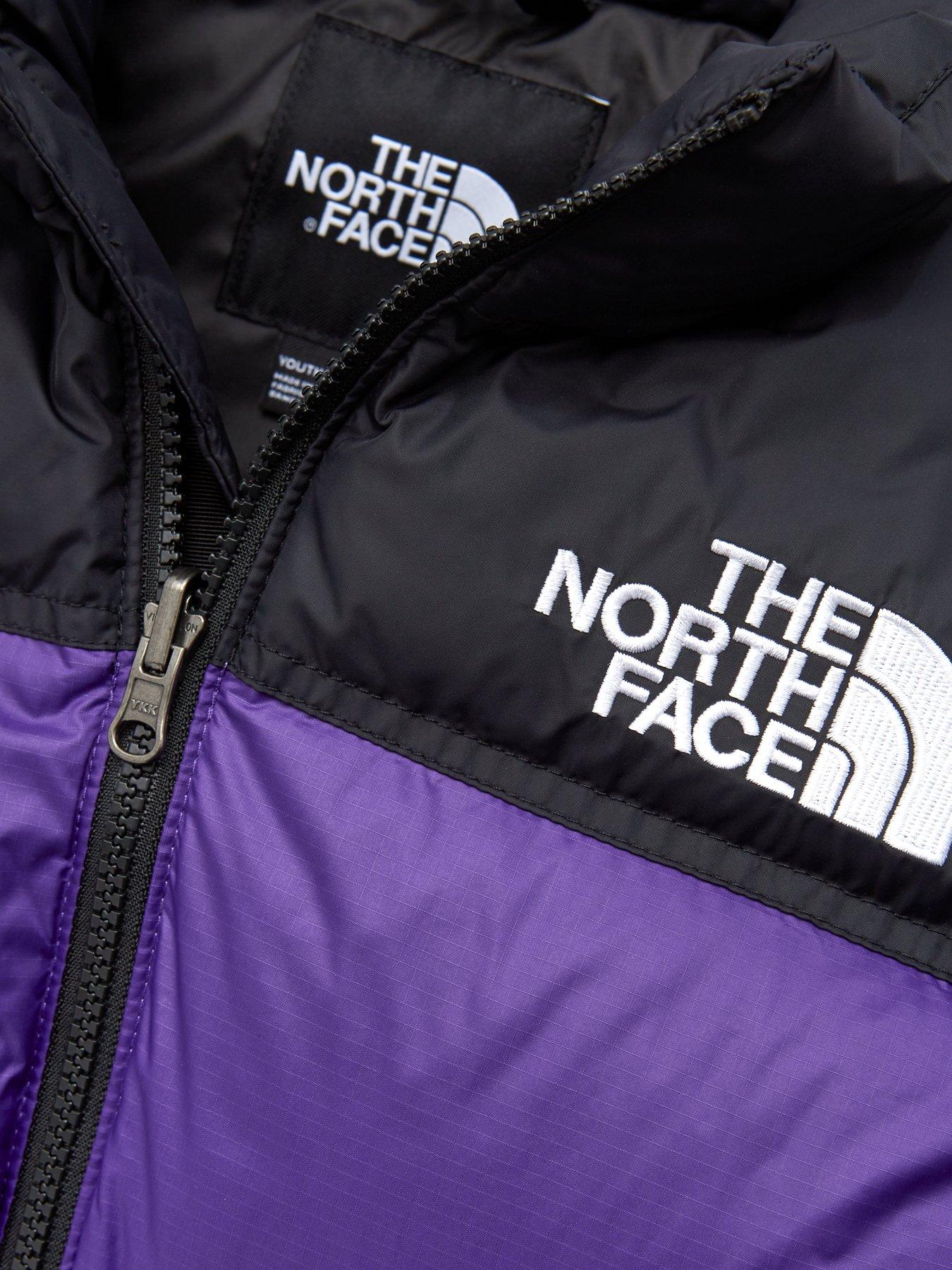 The North Face Childrens 96 Retro Nuptse Down Jacket Purple Very Co Uk