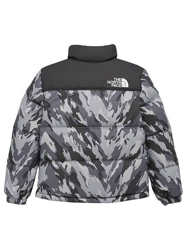 The North Face Childrens 96 Retro Nuptse Down Jacket Camouflage Very Co Uk