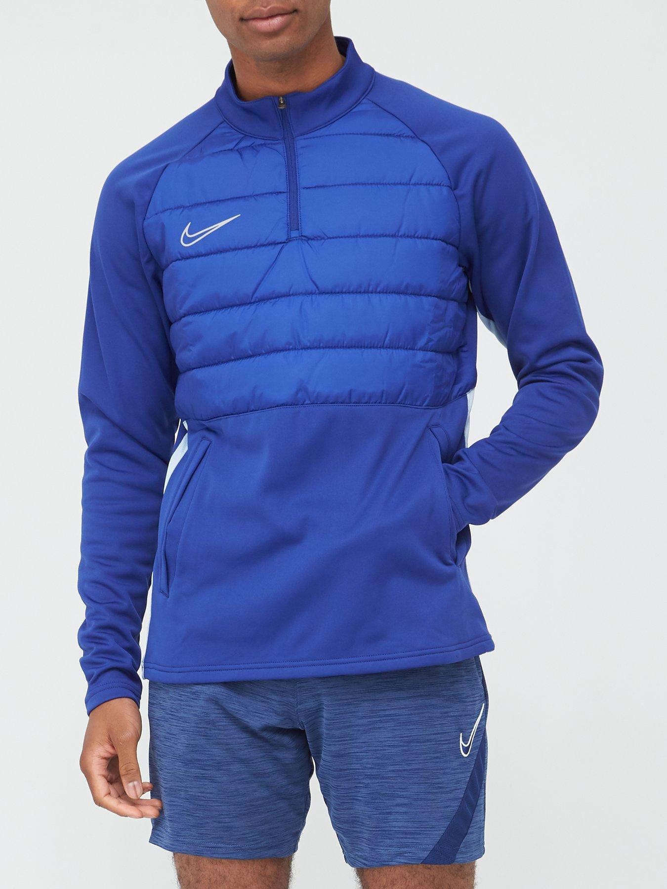 nike padded half zip