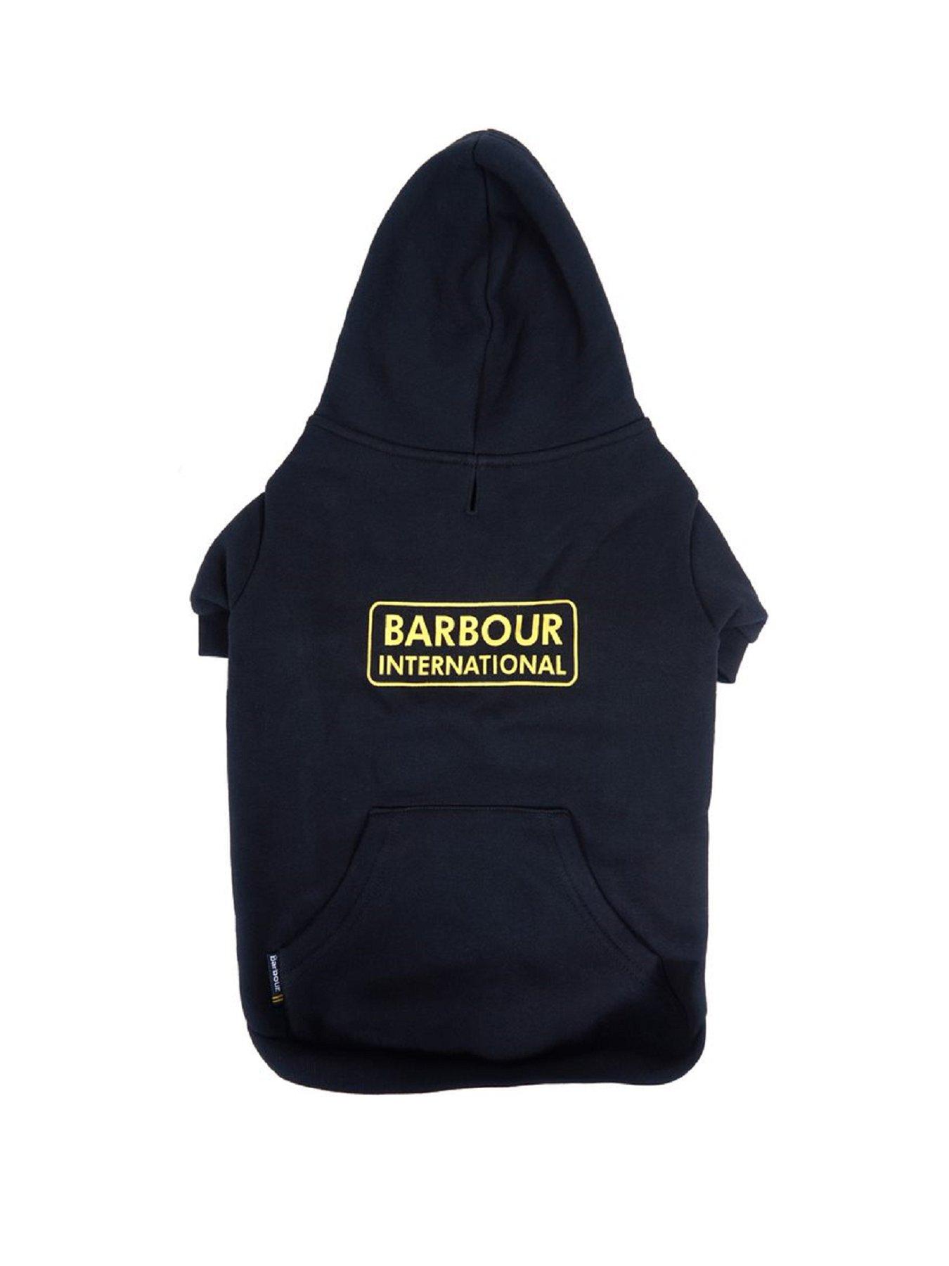 barbour dog hoodie