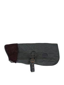 Product photograph of Barbour Pets Olive Quilted Dog Coat - Large - Extra Small from very.co.uk