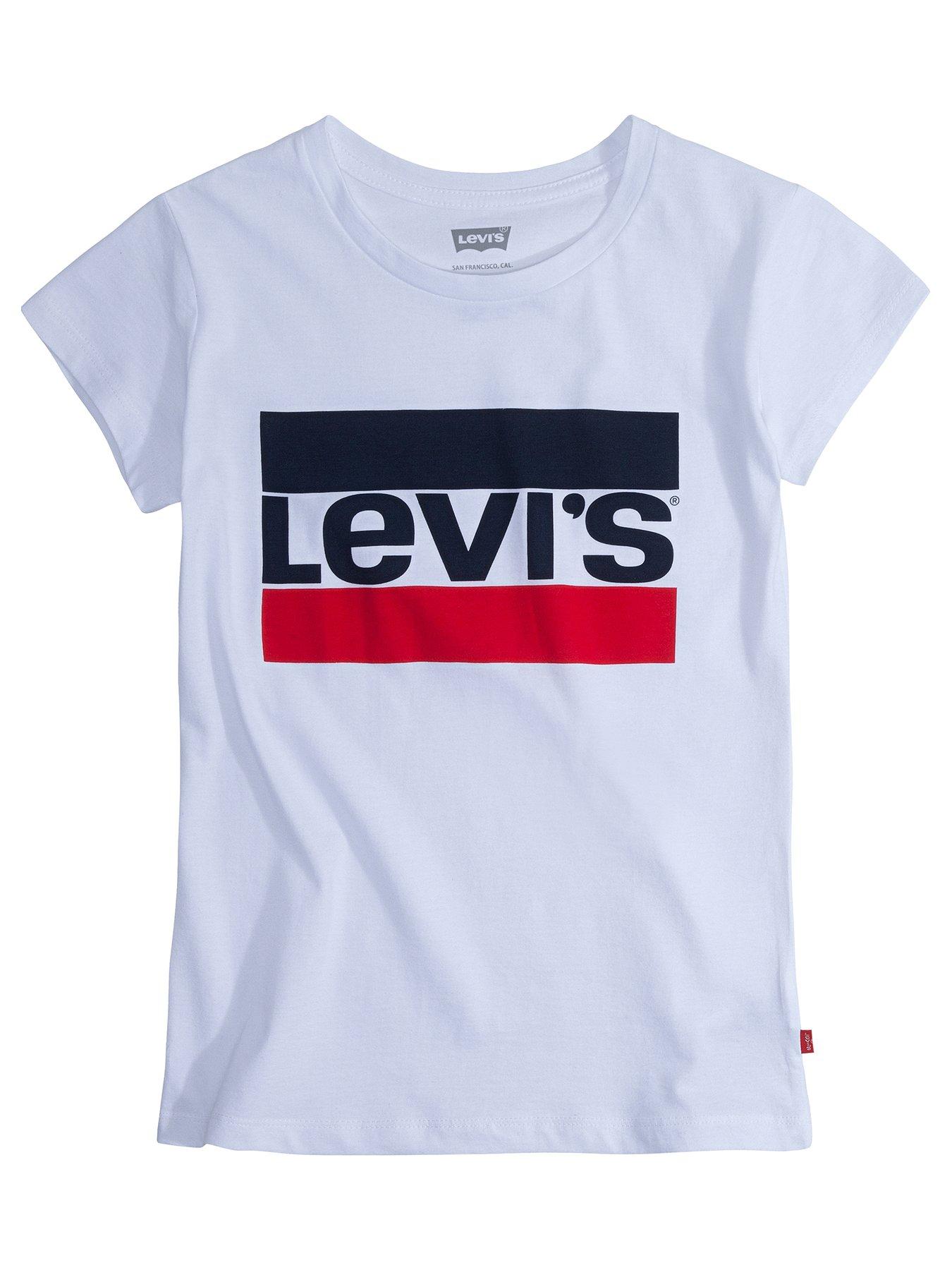 Levis red deals logo t shirt