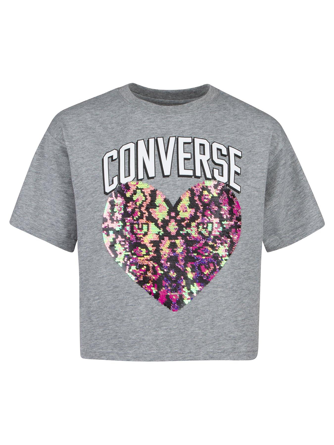 converse shirt heart