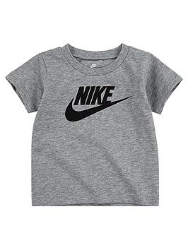 Nike Kids Boys Futura T-Shirt S/S - Dark Grey