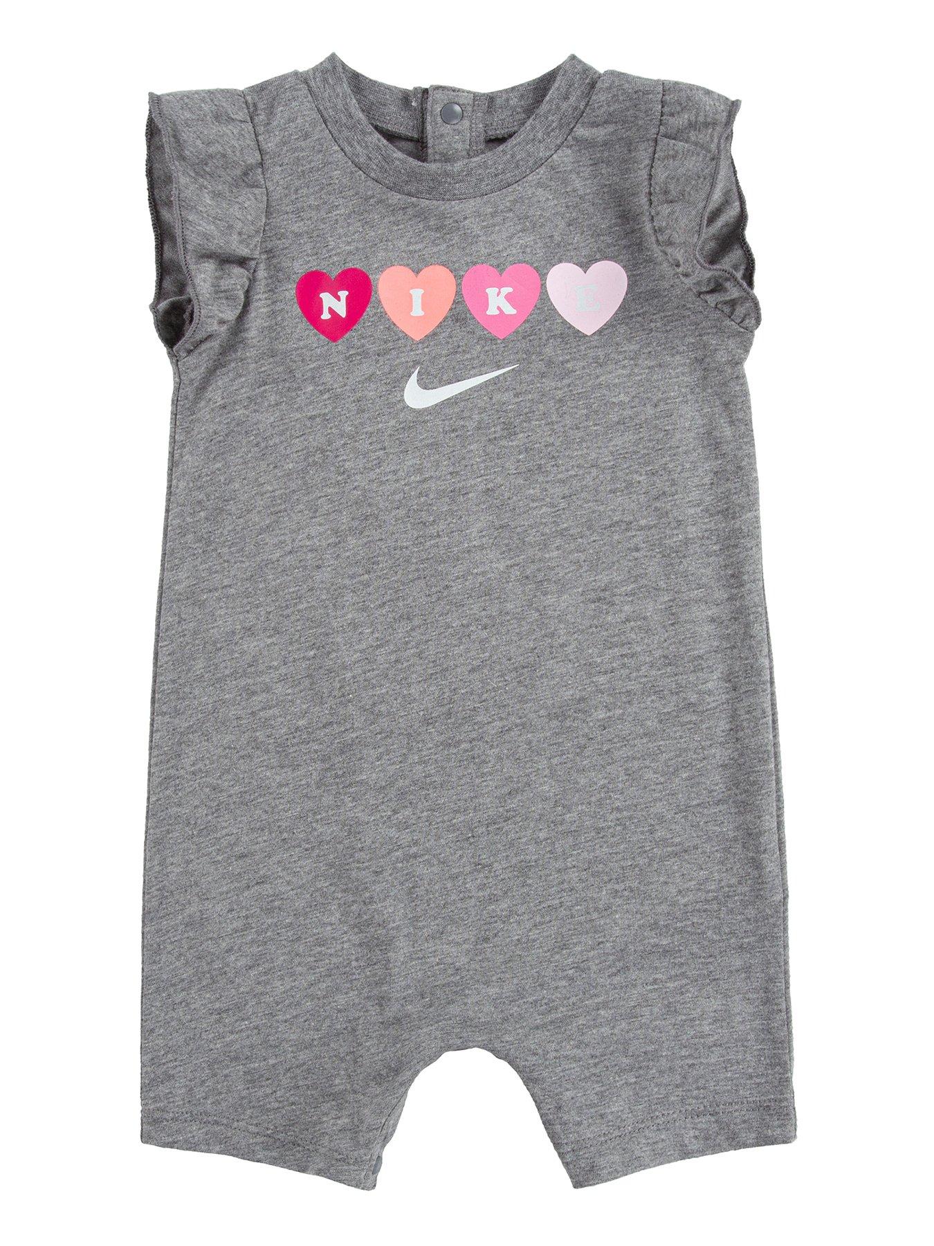 grey nike romper