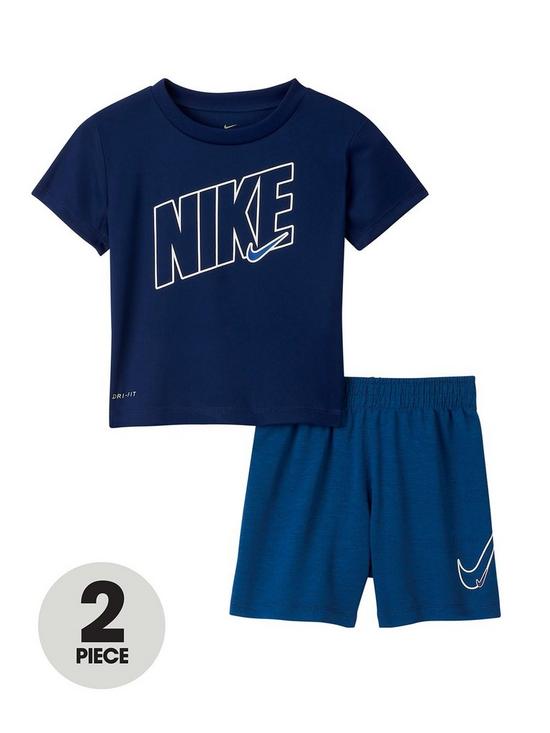 front image of nike-younger-boys-dri-fit-sport-t-shirt-and-shorts-2-piece-set