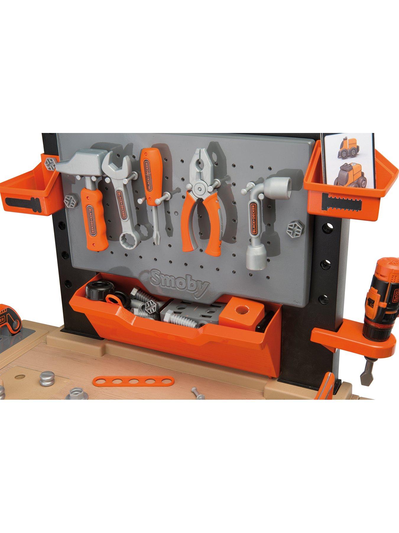 Smoby Black and Decker Kids Centre Workbench  