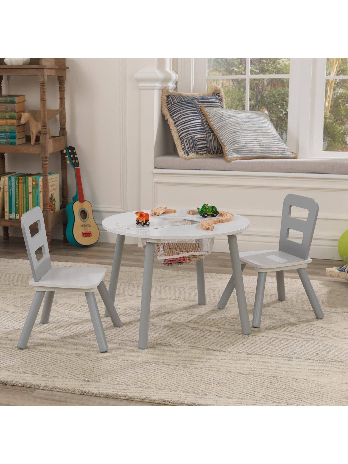 Kidkraft round table & deals 2 chair set