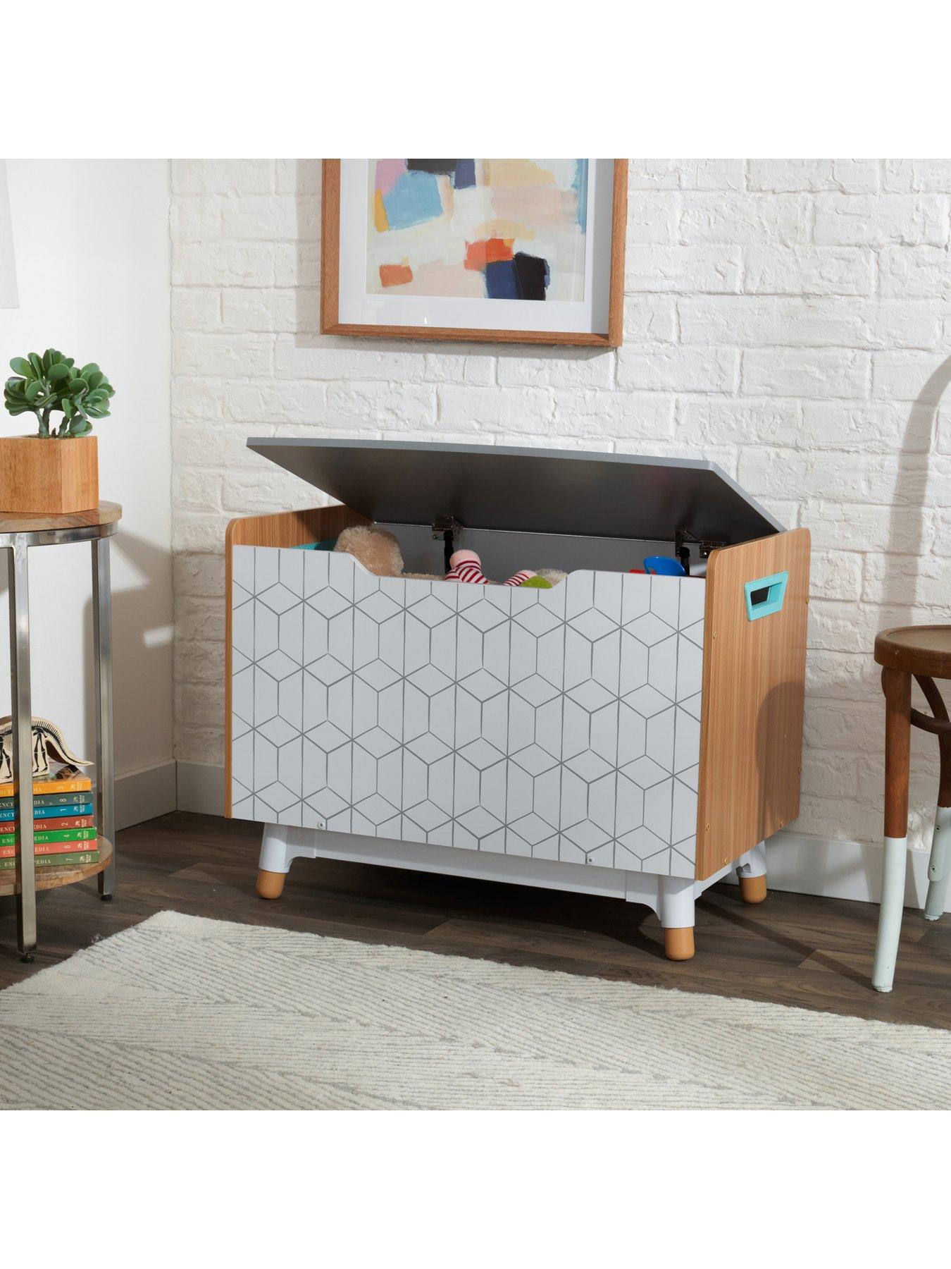 Kidkraft MidCentury Kid Toy Box very.co.uk