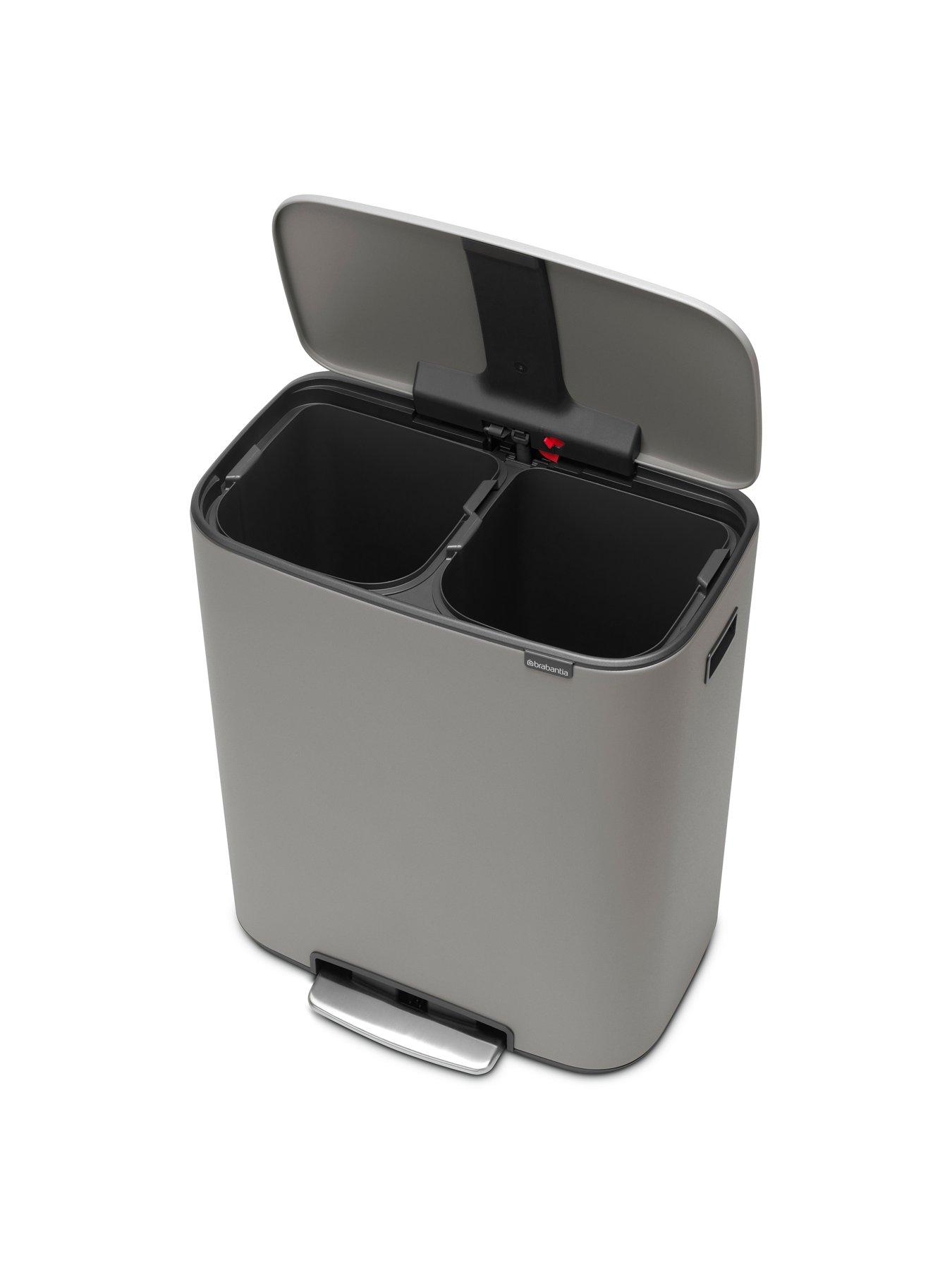 Image 4 of 4 of Brabantia Bo 30 + 30-Litre Pedal Bin &ndash; Grey