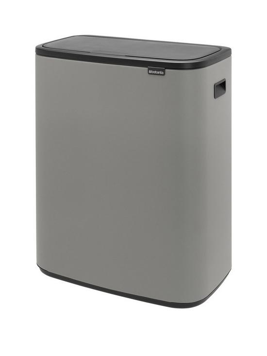 front image of brabantia-bo-30-30-litre-touch-bin-ndash-grey