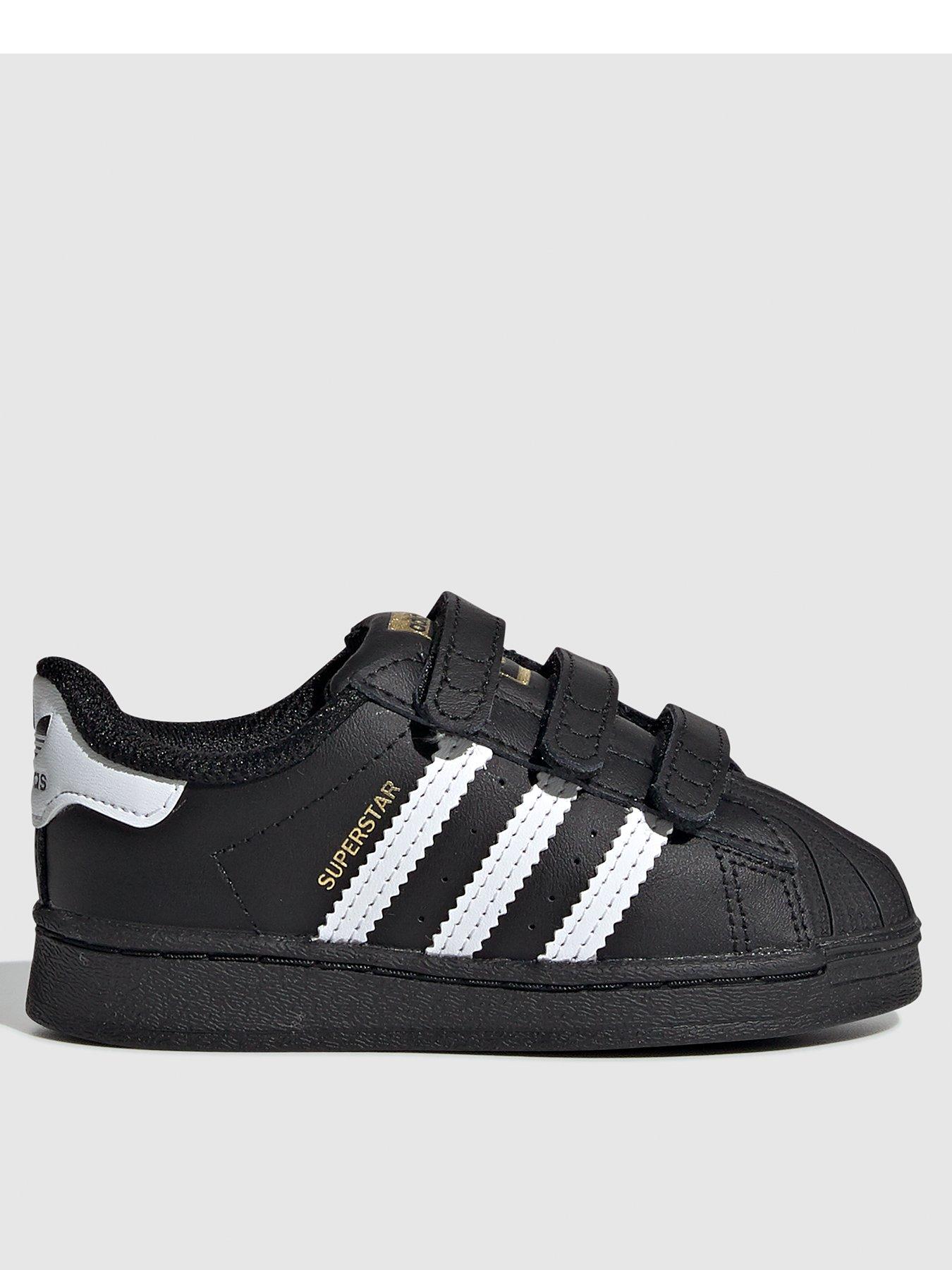 Black adidas infant outlet trainers