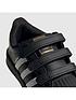  image of adidas-originals-unisex-infant-superstar-trainers-blackwhite