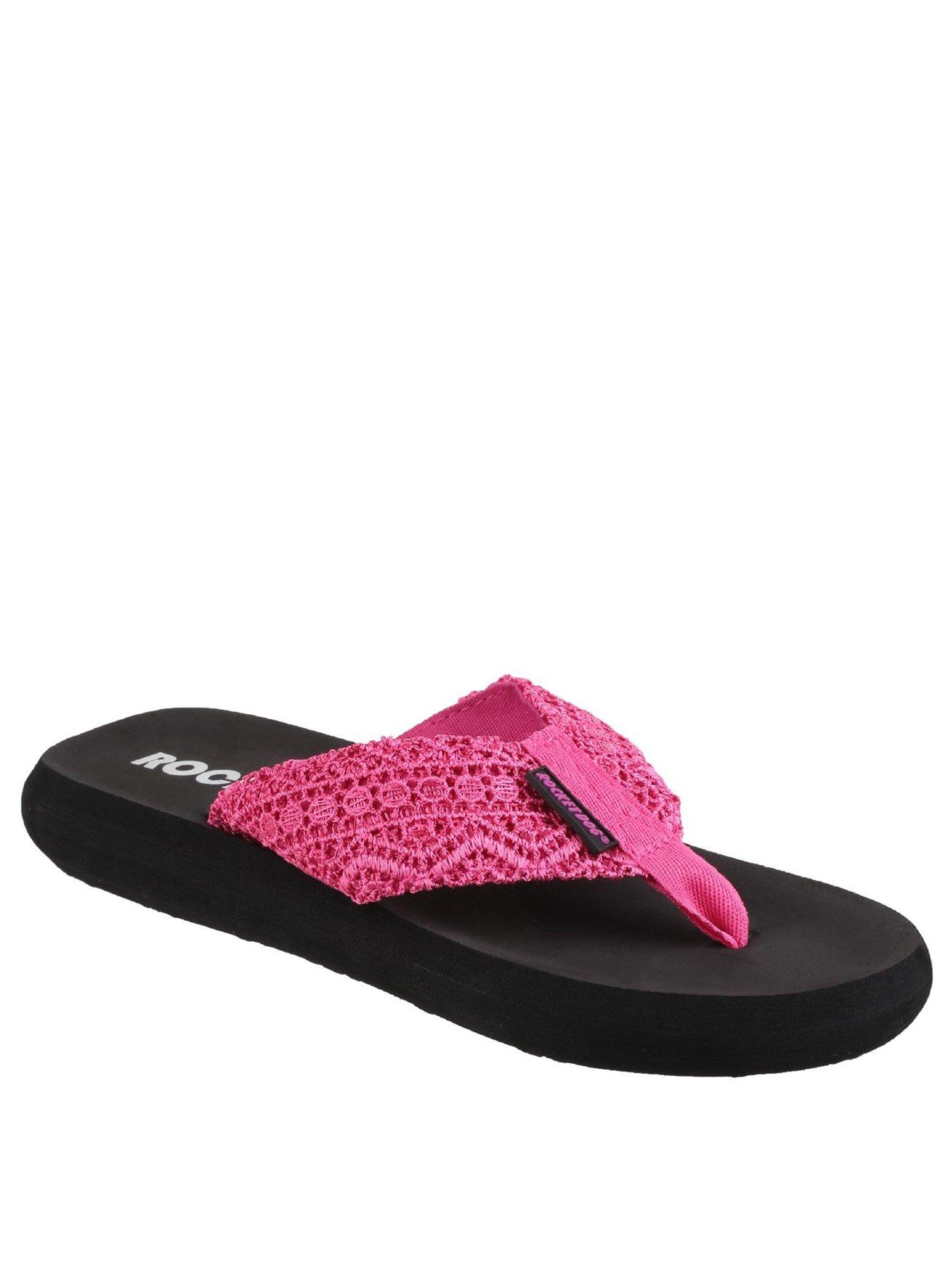 pink flip flops uk
