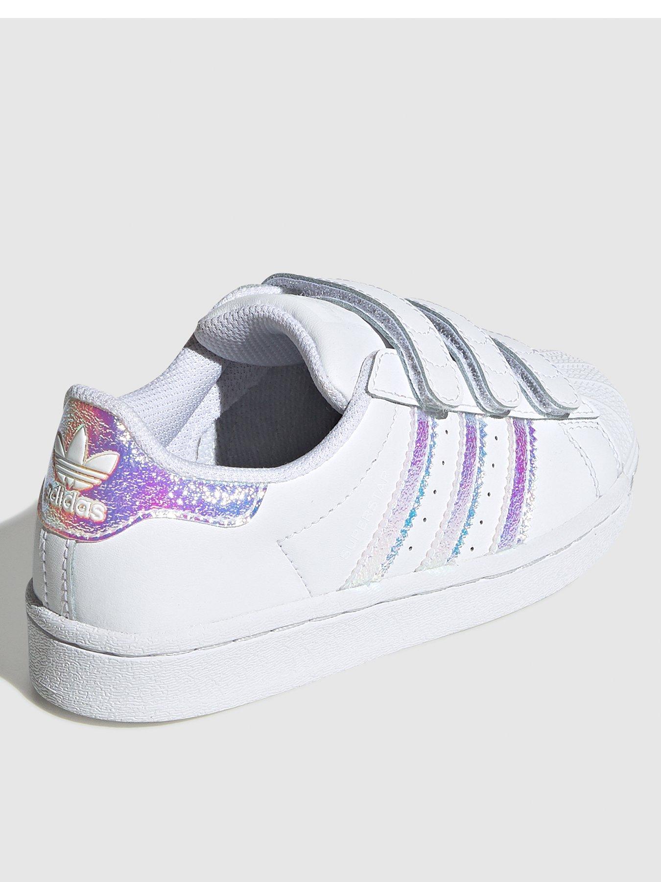 Originals superstar childrens 2025 trainer  white/iridescent