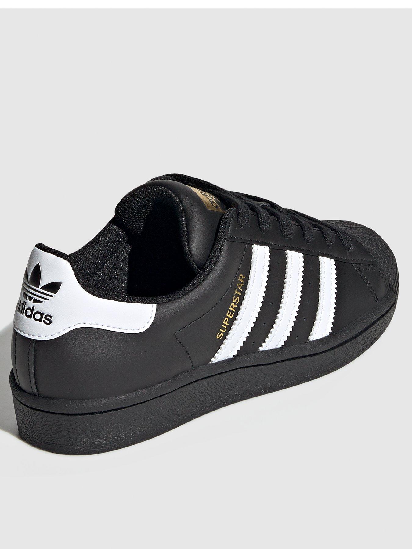 Superstar 2 junior store black and white