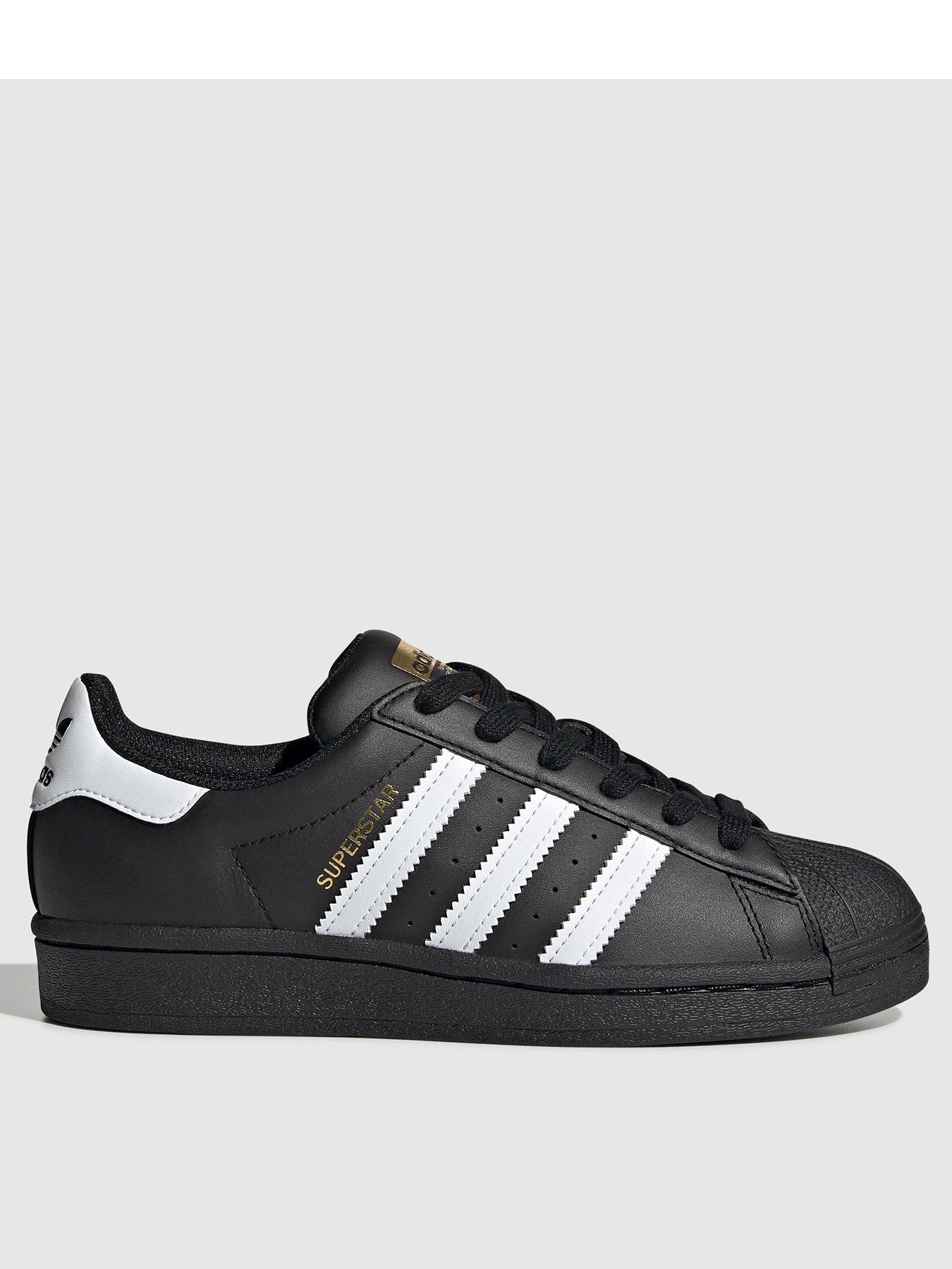 Adidas superstar shop black junior