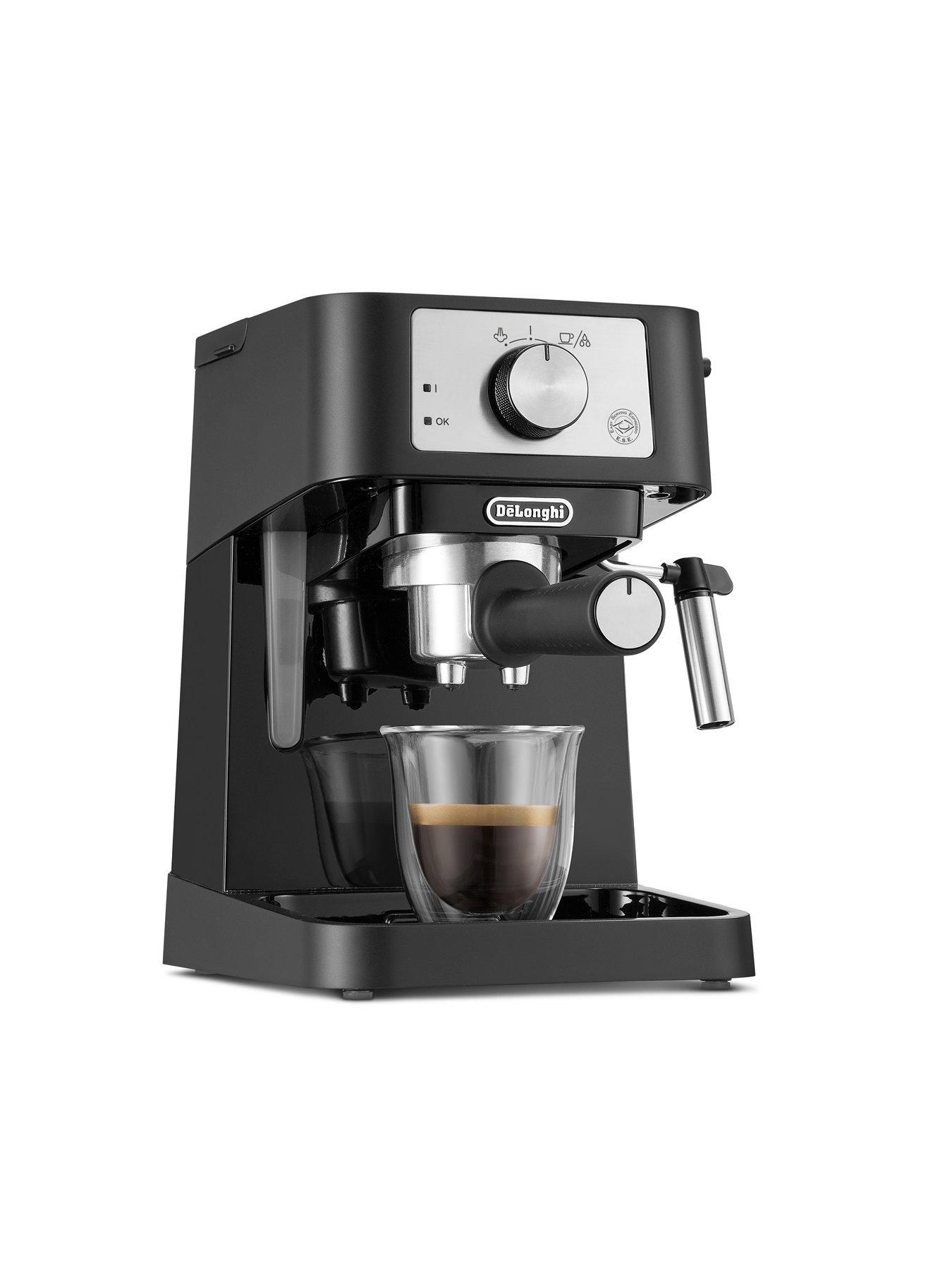 DeLonghi Stilosa, Barista Espresso Machine & Cappuccino Maker, EC260.BK