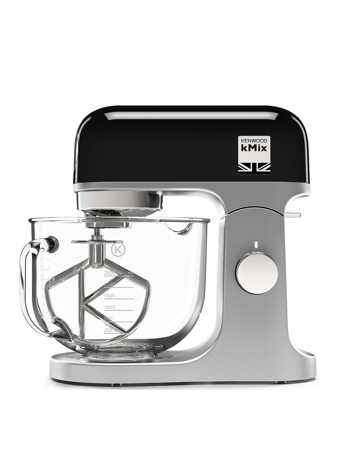 Product photograph of Kenwood Kmix Stand Mixer - Kmx754bk - Black from very.co.uk