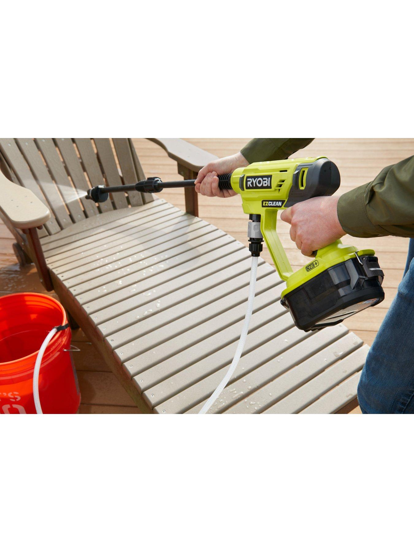 RYOBI RY18PW22A-0 18V ONE+ 22-bar Cordless Power Washer (Battery ...
