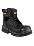  image of cat-gravel-6-inch-safety-boots-black