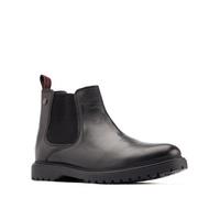 Base Anvil Leather Chelsea Boots - Black | very.co.uk