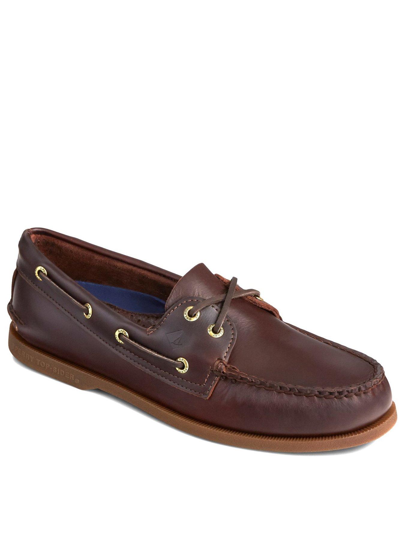 Men Authentic Original Leather Boat Shoes