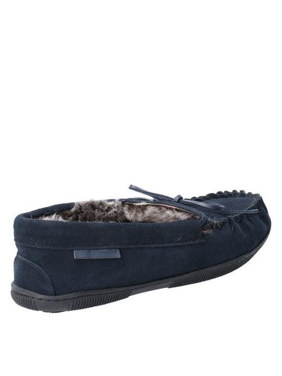stillFront image of hush-puppies-acenbspborg-lined-slippers-navy